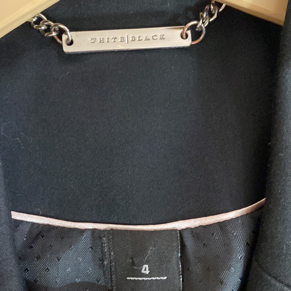 White House Black Market fancy tuxedo style black jacket - Picture 7 of 8